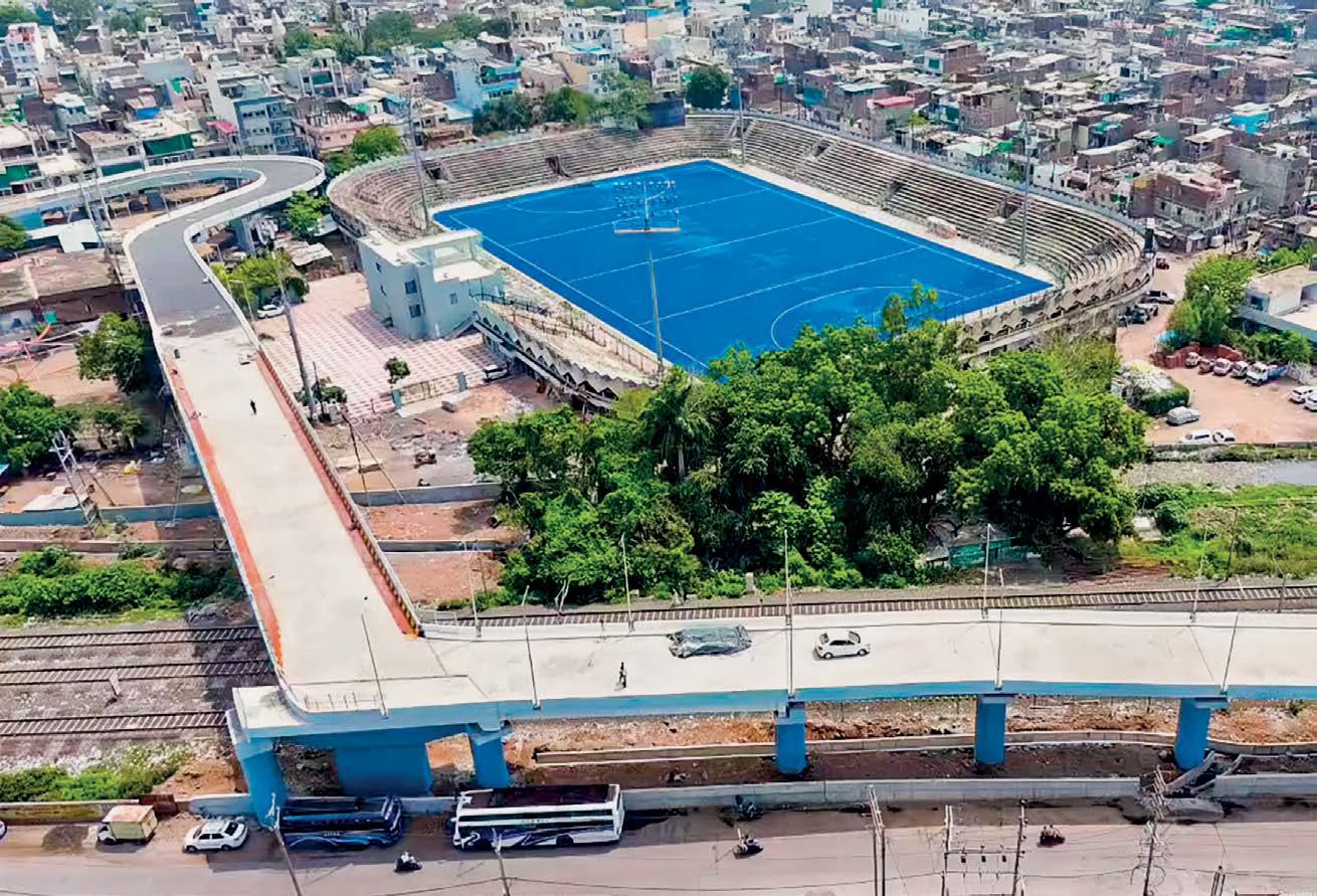 फ्लाइओवर पर अंधा मोड़